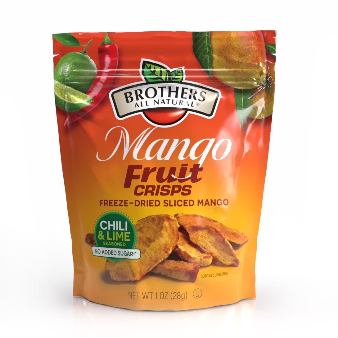 Brothers All Natural to Launch NEW Chili Lime Mango Freeze-Dried Fruit Crisps at Expo West 2025