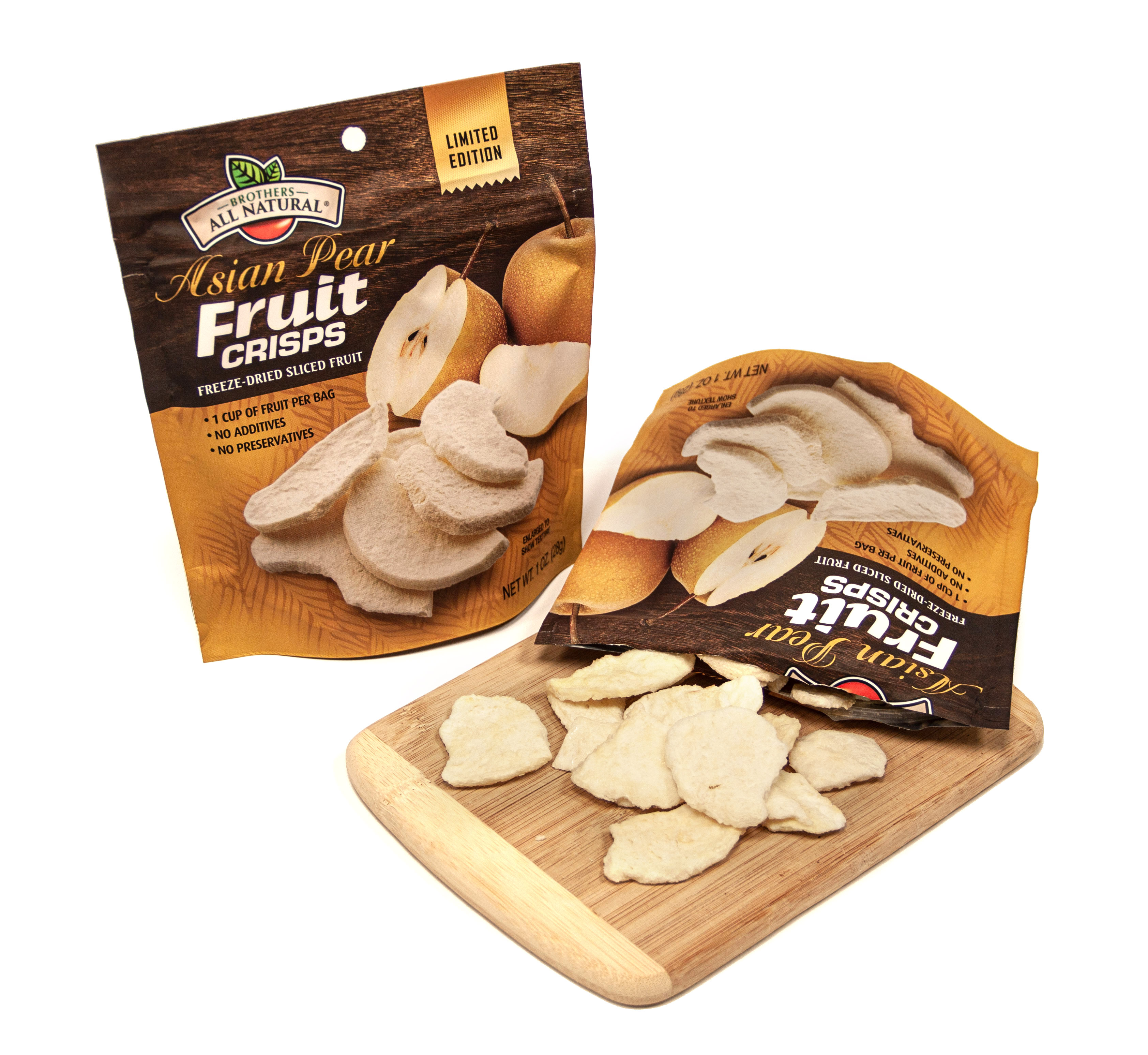 Brothers All Natural Launches Freeze Dried 1oz Asian Pears 